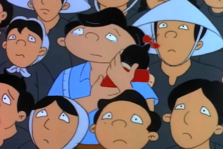OliverJia1014's tweet image. The Hey Arnold Christmas episode is an absolute tearjerker.

Seeing Mr. Hyunh reunited with his daughter after being separated during the Vietnam War is so powerful.

Voice actor Baoan Coleman, who was present for the fall of Saigon, sadly passed away earlier this year at age 85.