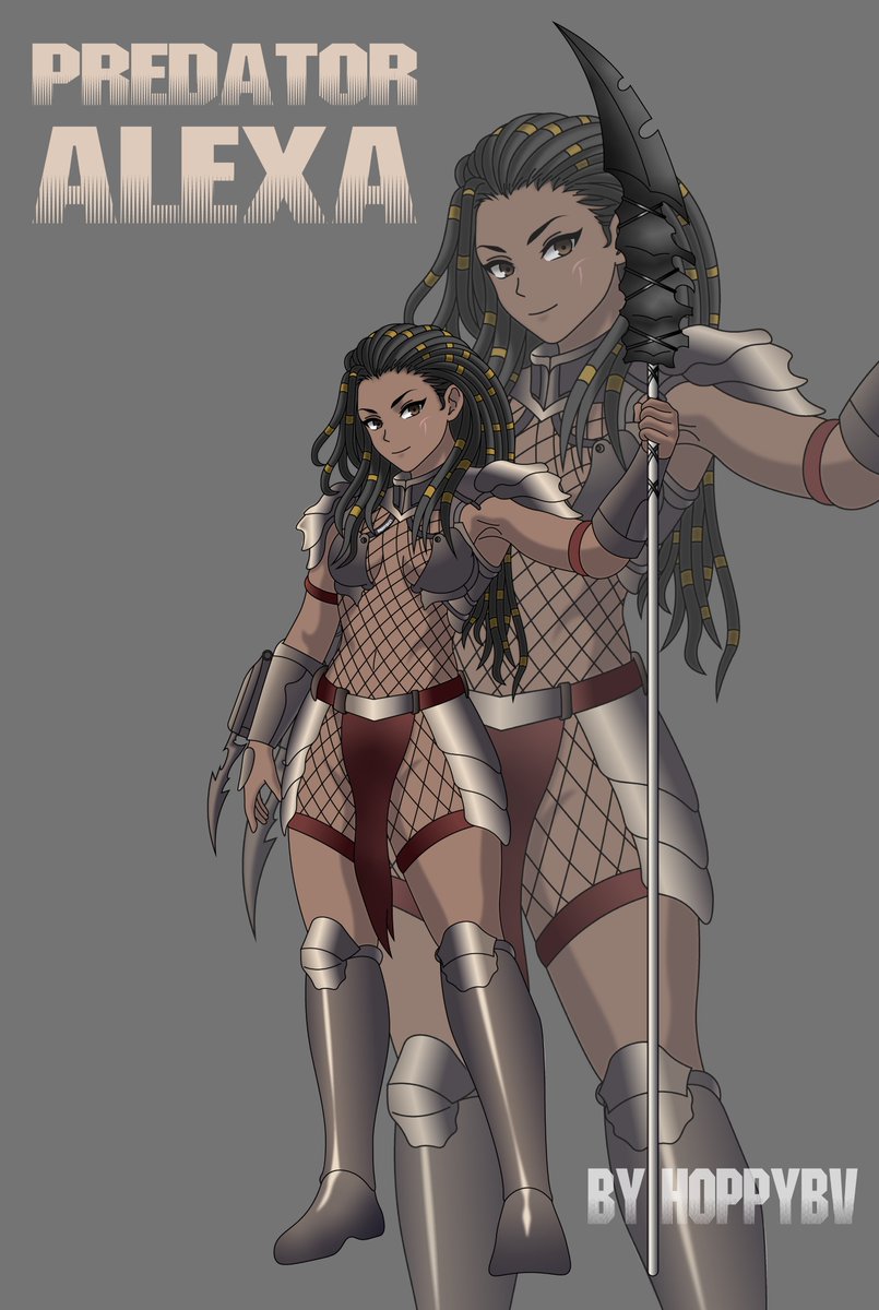 Una ilustración más, y esta vez es de nuestra querida Alexa Woods.
¡Espero que les guste! 🎨✨
#avp #Predator #yautja