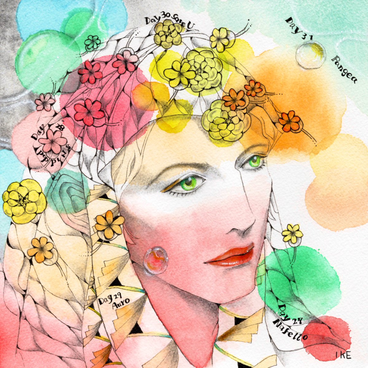 Xmas月間なので新作の前に過去絵を上げていく 良いイヴを🎄ともに