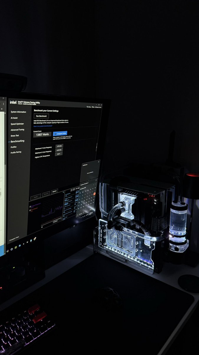 ean_exe's tweet photo. @birdabo i9-14900k at 5.7Ghz
Strix 4090 24GB
96 GB 6600 CL32 (clocked at 6800)

This thing cant even run a 32b param locally and feel smooth or smart. Not to mention $200/m in electricity to run models consistently.

Stop spewing slop. Use cloud models. https://t.co/jGNtNDiNM3
