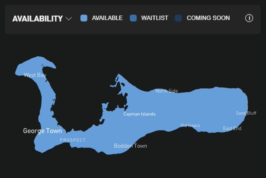 MarioNawfal's tweet image. 🚨🇰🇾 STARLINK LIGHTS UP THE CAYMAN ISLANDS: A GAME CHANGER FOR CONNECTIVITY

Starlink has officially launched high-speed, low-latency satellite internet in the Cayman Islands, cutting through years of reliance on limited and expensive traditional providers.

For residents and…