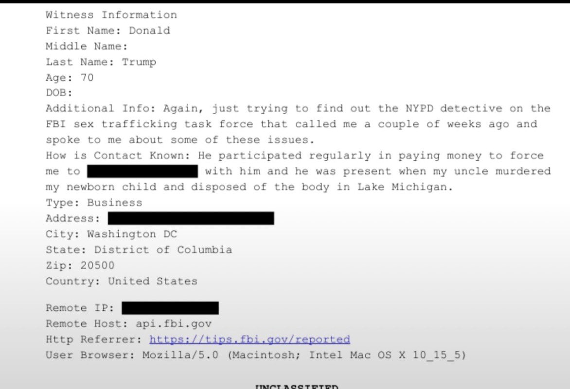 definitelygop's tweet image. I’m going to keep posting this til it blows up and I see it all over my feed. Trump helped murder an infant in 1984 alongside an unknown “uncle”, they then dumped the body in Lake Michigan. This is horrific.