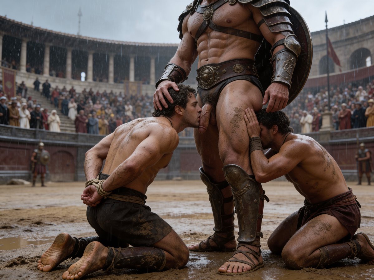 Gladiator's Rewards
(200 4K pictures on Fanvue)