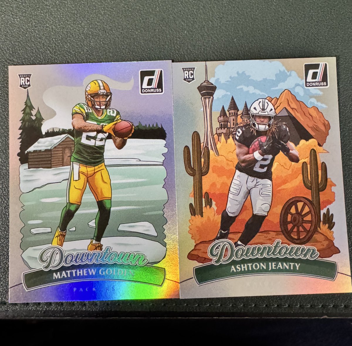 sebasarmstong's tweet photo. @CardPurchaser I just opened a Donruss mega box and got an Ashton jeanty downtown. Only problem is card is cut smaller. Should I send it back to panini?. Does it affect the value?. Not sure what to do. https://t.co/7WLiuSy8gd