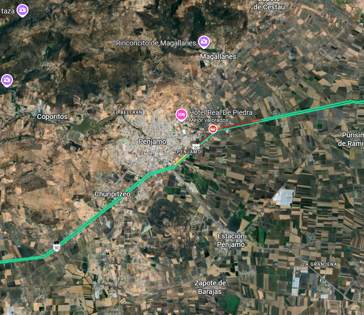 Buen día, contaran con información acerca del tramo Penjamo - Abasolo Km 50 (Guanajuato)
<a href="/CAPUFE/">CAPUFE</a>  <a href="/GN_Carreteras/">Guardia Nacional Carreteras</a>