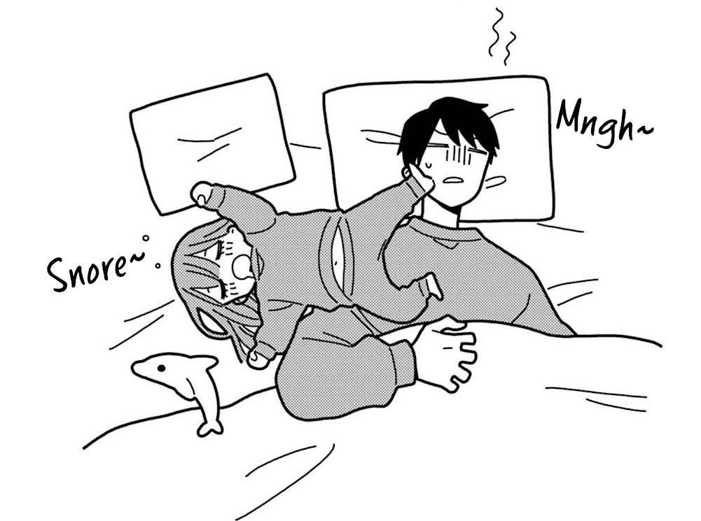 Manim_Asg's tweet image. Child Marin and her father 💕