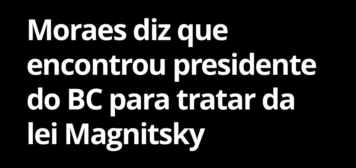 MatSchilling's tweet image. Só tem um problema nessa desculpa do Alexandre de Moraes.

Como ele teria se encontrado com o Galípolo em julho para falar das sanções da Magnistky contra ele e sua esposa se ele apenas foi sancionado dia 30 de julho e a esposa dele em setembro?