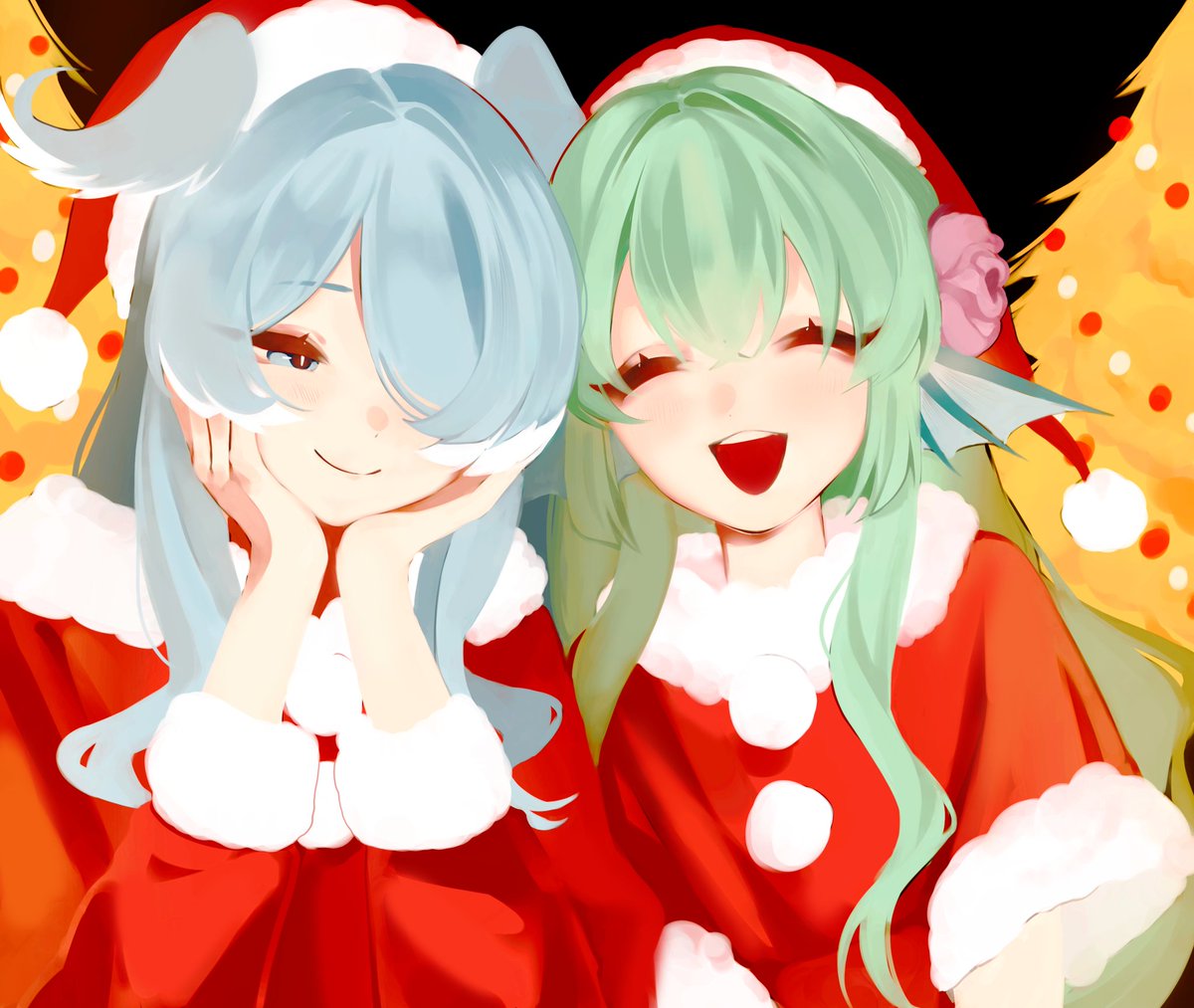 laari_000's tweet photo. Merry Christmas*・☆
#絵リーラ #pendorART #Finanart https://t.co/QwSkbVVptZ