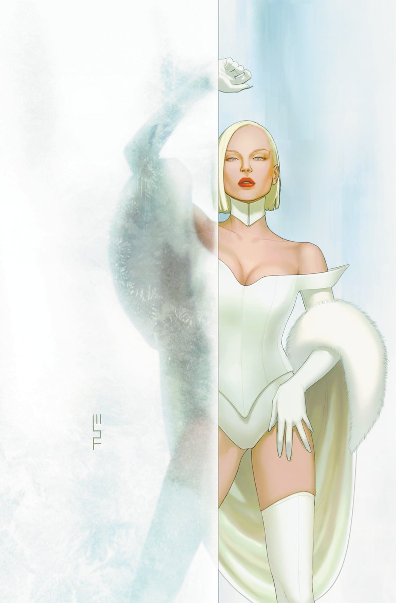 Enjoy my Emma Frost variant for the first issue of X-Men United, out in March 2026! 💎