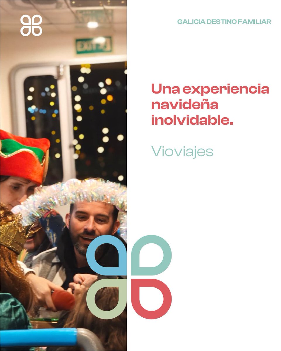 🎅 Las rutas de Navidad de Vioviajes son una opción fantástica para quienes buscan un plan diferente, pero sin perder de vista la celebración.

✨ Consulta todas las opciones en galiciadestinofamiliar.gal/es/vioviajes-e… y vive una Navidad inolvidable.