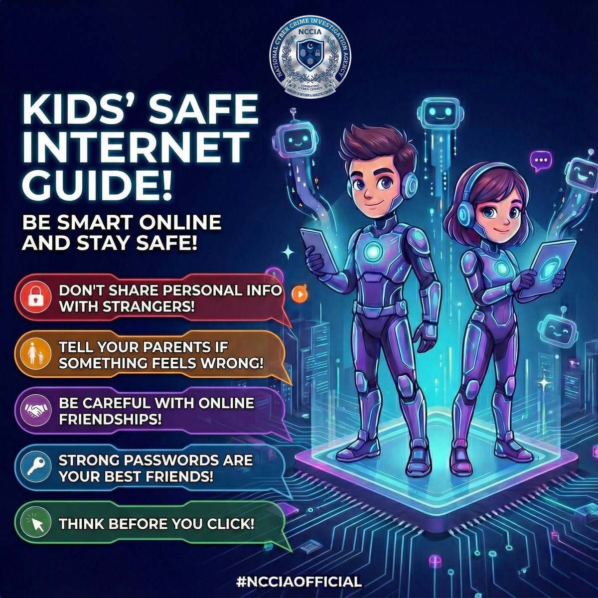 NCCIAOFFICIAL's tweet photo. #NCCIA #cybercrime #CyberGuide https://t.co/jvacKUiXIW