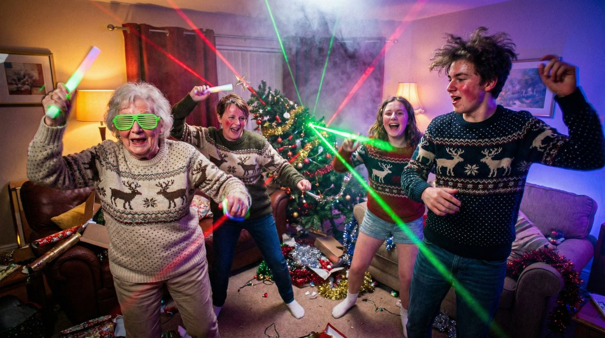 aditiasiswara's tweet image. Come on, let's party, do you see the gnomes on the Christmas tree???
#AIHolidayMagic @vidnoz_official