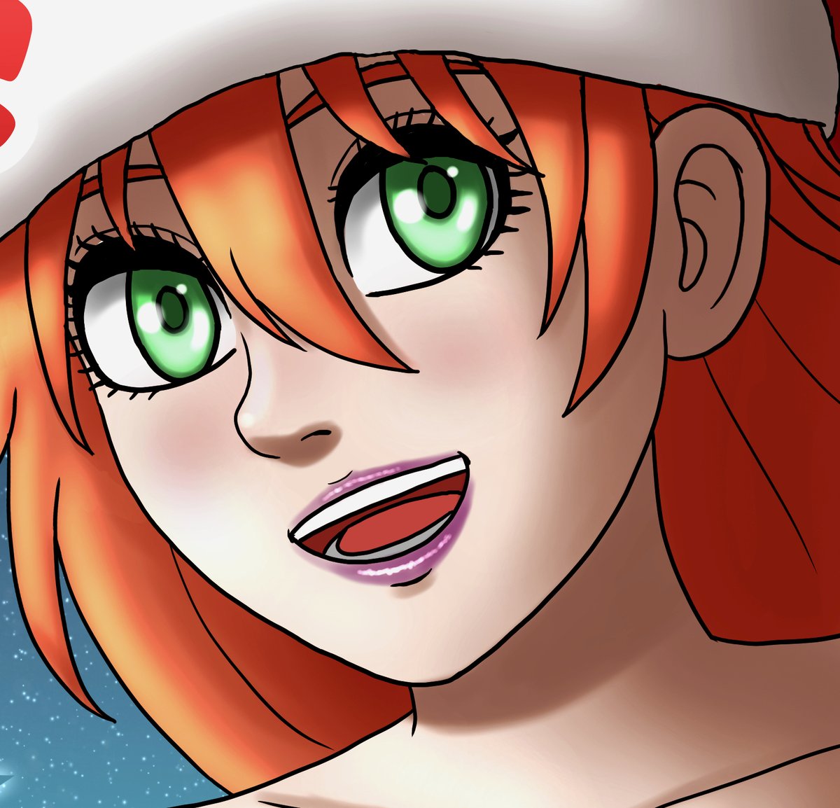 Micami__'s tweet image. L'illustration de Prince Déchu pour les fêtes est terminée✨
Révélation demain🎄