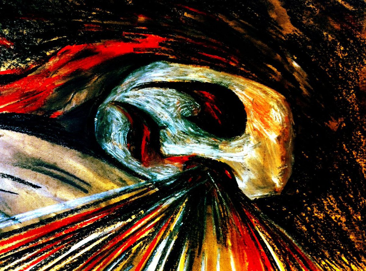 Gre5xy's tweet photo. When you are in a coffin and the only thing left in your head is the sound of hammer blows and nails, a new path in your own death begins to reveal itself.  

#horror  #Darkart #HorrorArt  #Creepypastatwt   #macabre https://t.co/bhqNPyJUKL