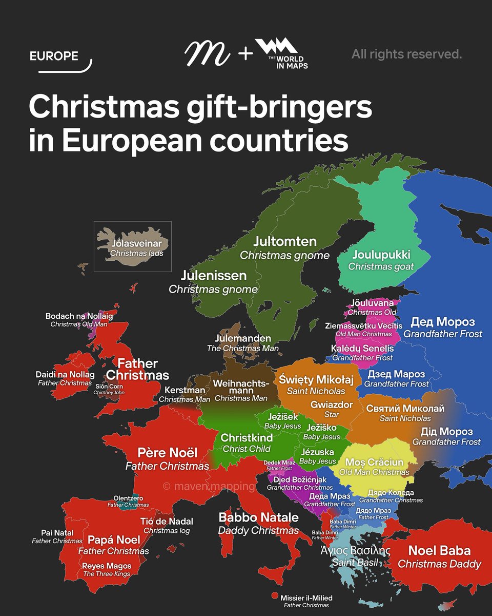 xruiztru's tweet photo. Many names, many traditions, one Christmas spirit.

Merry Christmas! 🎄 https://t.co/1FSovNq3d1
