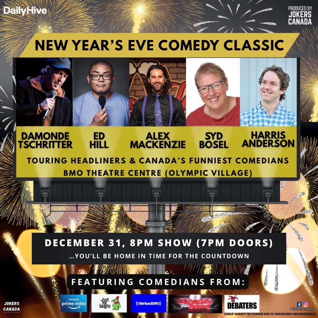jturnerentgroup's tweet image. On Dec 31, aka New Years Eve, don’t miss JTEG’s @Slimtschridy at the New Year’s Eve Comedy Classic at the BMO Theatre Centre

Tix and info here bit.ly/4shusaq

Damonde Tschritter
bit.ly/4jcsYdi