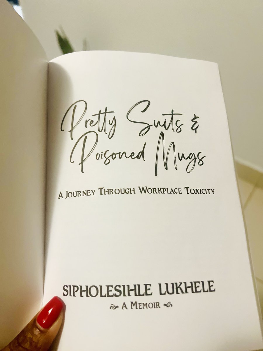 My holiday read. Will share my thoughts…. Sipholesihle is a brave girl. ❤️