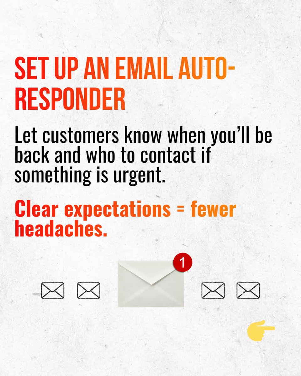DigitableCo's tweet photo. Closing for the holidays? Automate a few things before you log off.

Update hours, schedule posts, set auto-responders, and prep support replies.

A little prep now means a calmer inbox later. https://t.co/u2rCVbPjHi