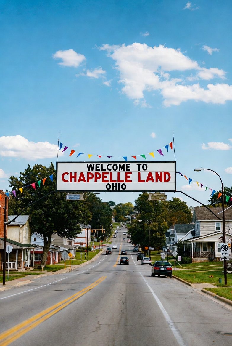 Watching <a href="/DaveChappelle/">David Chappelle</a>’s latest #comedy special! His town is going to be known as Chappelleland someday  guaranteed  ✊🏾💨 📍