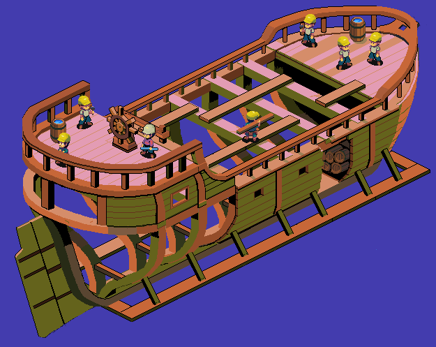 Zanuff27's tweet photo. Warship building in progress 🔨 🚢 #aseprite #pixelart #madewithaseprite https://t.co/YqVPk2nkYe
