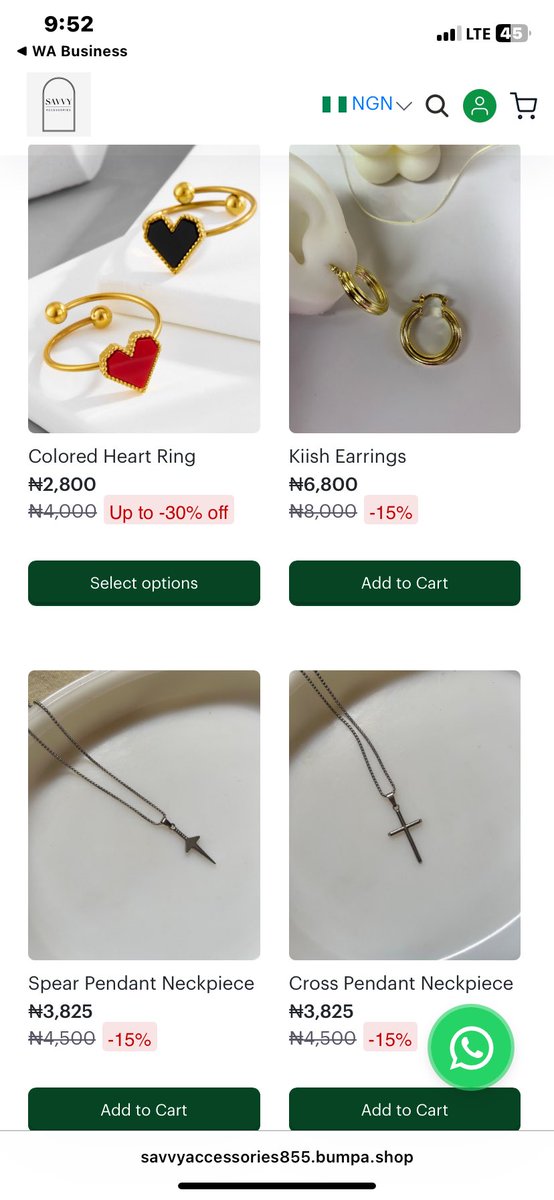ilovesavvy_'s tweet photo. Our end of the year discount is live! 🥳

All designs of high quality non-tarnish male and female jewelry are now on discount🥳

Enjoy the savvy accessories end of the year sales at up to 30% discount  .. Free gift on all orders ❕

Click the link in bio to reach the website 💫 https://t.co/jk1XgzYbxi