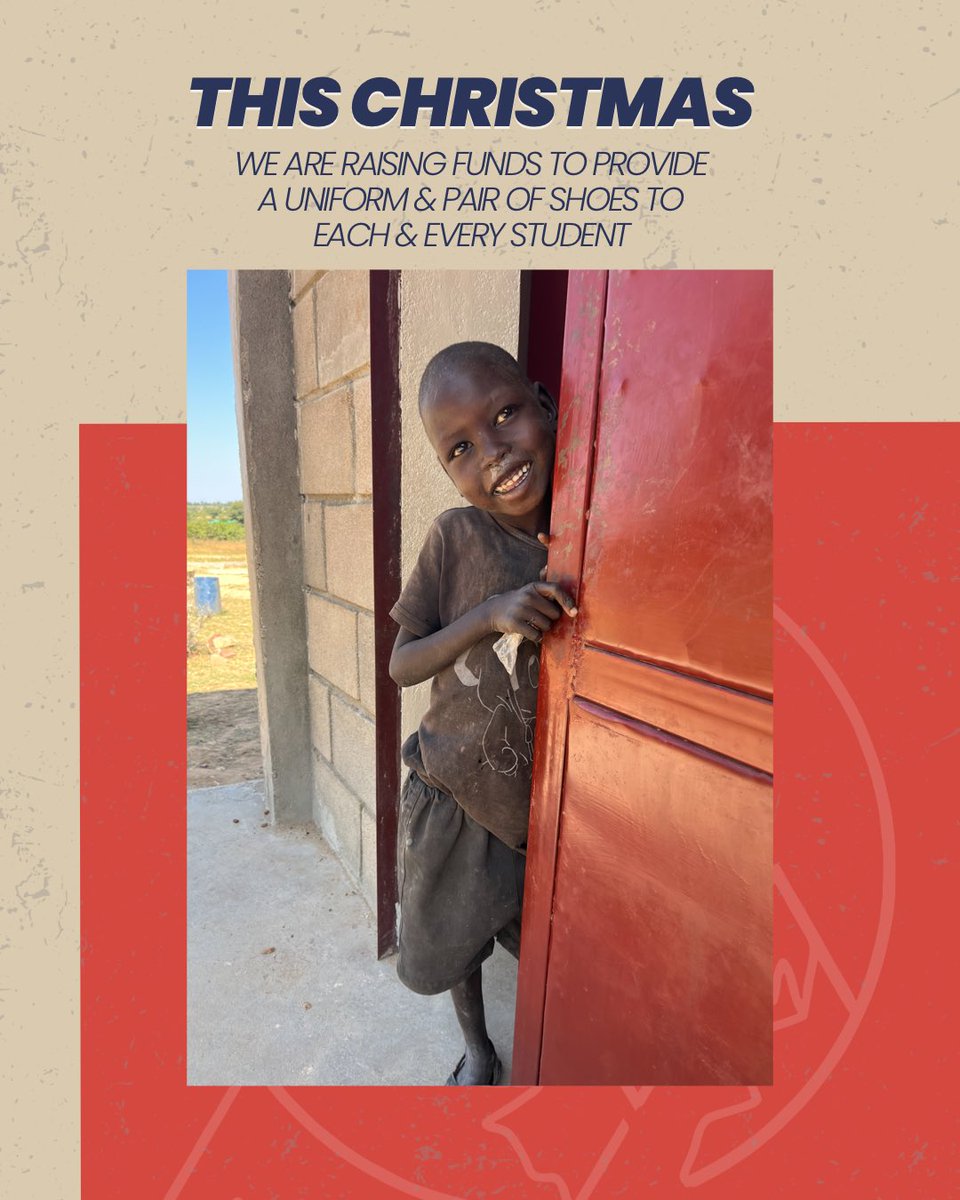 ToMoveMTNS's tweet image. This Christmas consider contributing to students of MSPS- an elementary school operating in the Nuba Mountains of Sudan! For only $42 you can completely outfit a student with a new school uniform and shoes. Learn more &amp;amp; donate at school-uniforms.raiselysite.com