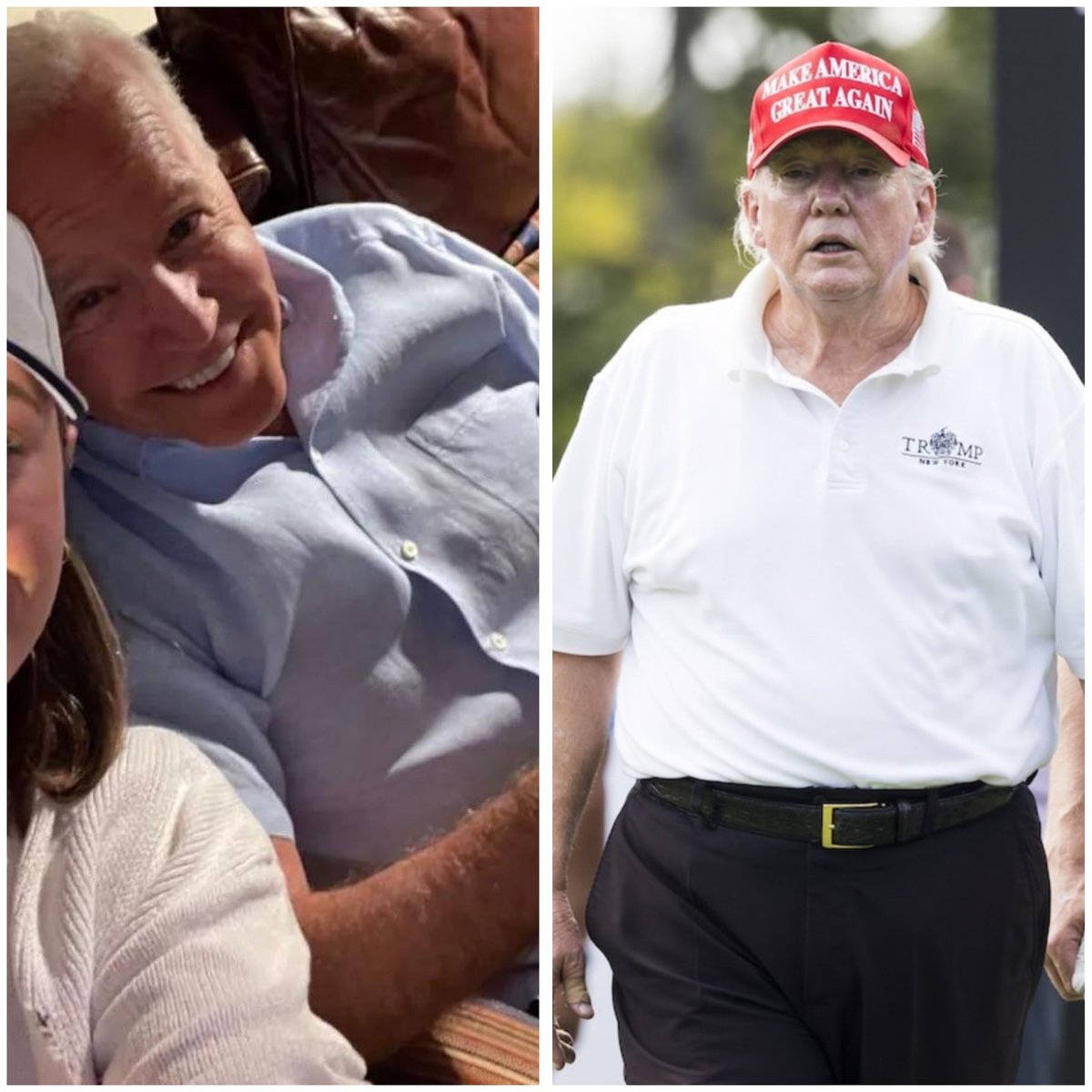 ChrisDJackson's tweet image. This is Joe Biden yesterday with his granddaughter Noam. Stage four cancer. No makeup. No bronzer. And he still looks healthier than the bloated authoritarian who lies about being the picture of health.

The media didn’t just fall for that lie. They weaponized it. One of the most…