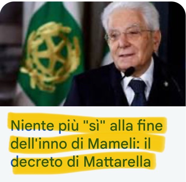 k_arsenale's tweet image. “Siam pronti alla morte 
L'Italia chiamò. UE !!”
#DecretoMattarella