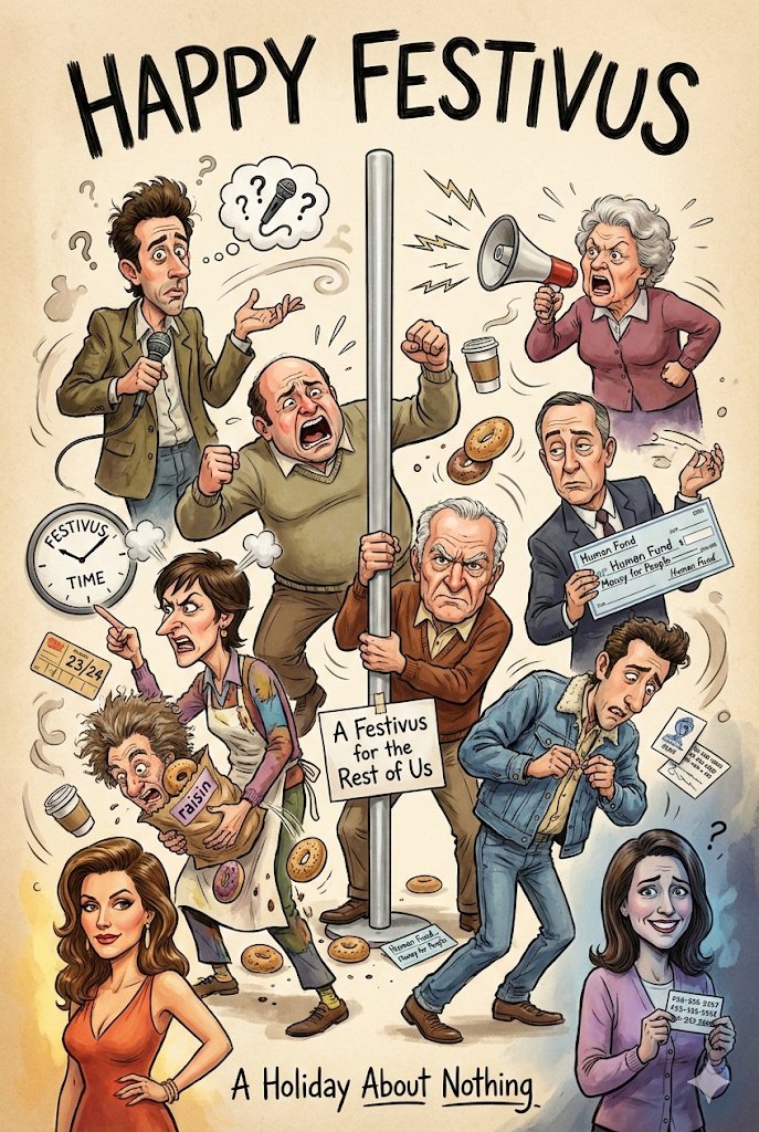 _sukoseo's tweet photo. One of the best! #Seinfeld #HappyFestivus https://t.co/a3ZPh2ODcs
