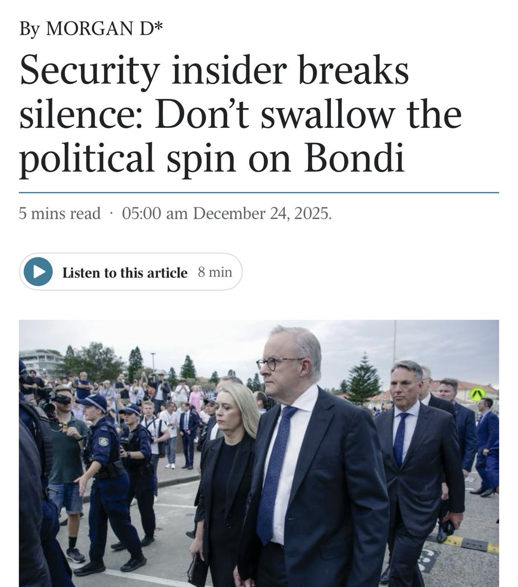 Explosive claims, is it any wonder Labor do not want a royal commission. 

They were briefed says a high-ranking law enforcement professional, with decades of frontline experience in Australia and overseas within the Australian Federal Police

“the repeated briefings,