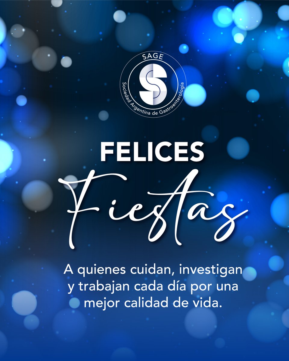 🎄✨ Felices Fiestas ✨🎄
A quienes cuidan, investigan y trabajan cada día por una mejor calidad de vida, nuestro reconocimiento y gratitud.
Que estas fiestas renueven la energía para seguir acompañando y cuidando la salud de todos. 💙