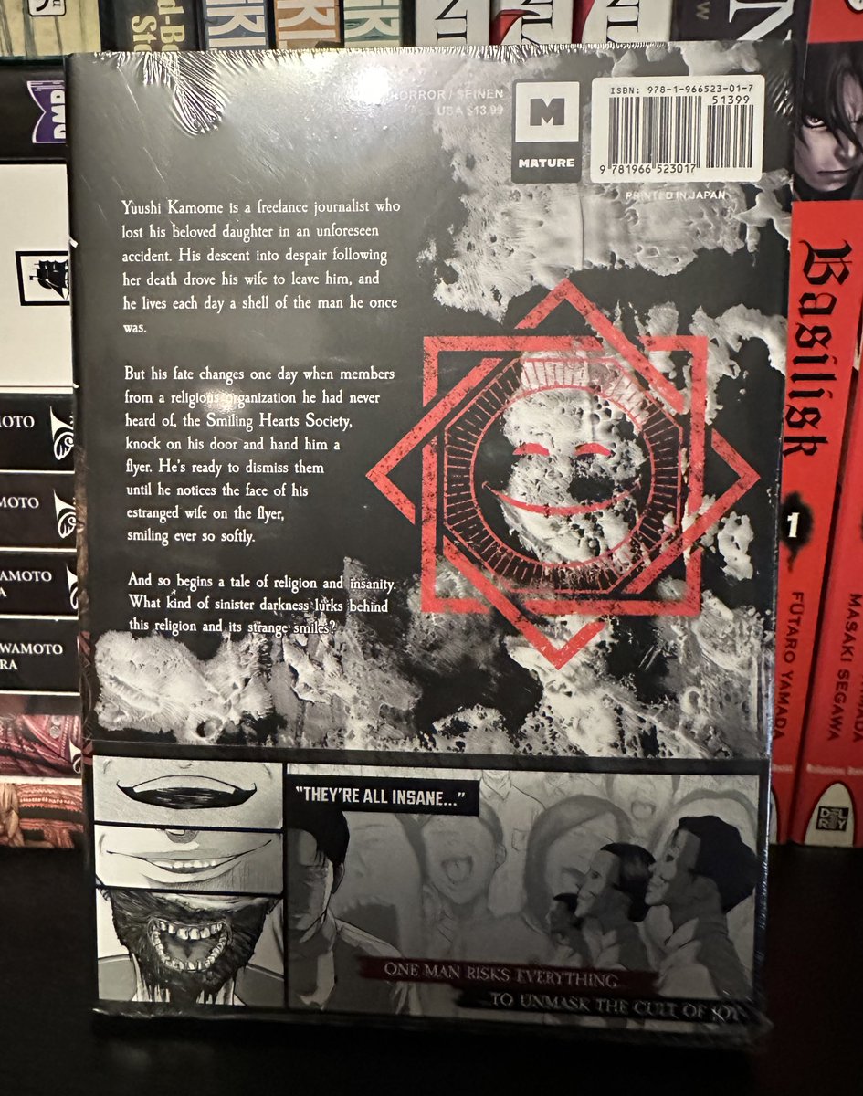 Checked the mailbox today and found something Smiling back at me!

Shoutout <a href="/KodamaTales/">Kodama</a> for sending me a copy of Smile, this type of horror seems like it’s RIGHT up my alley and I can’t wait to check it out!!!