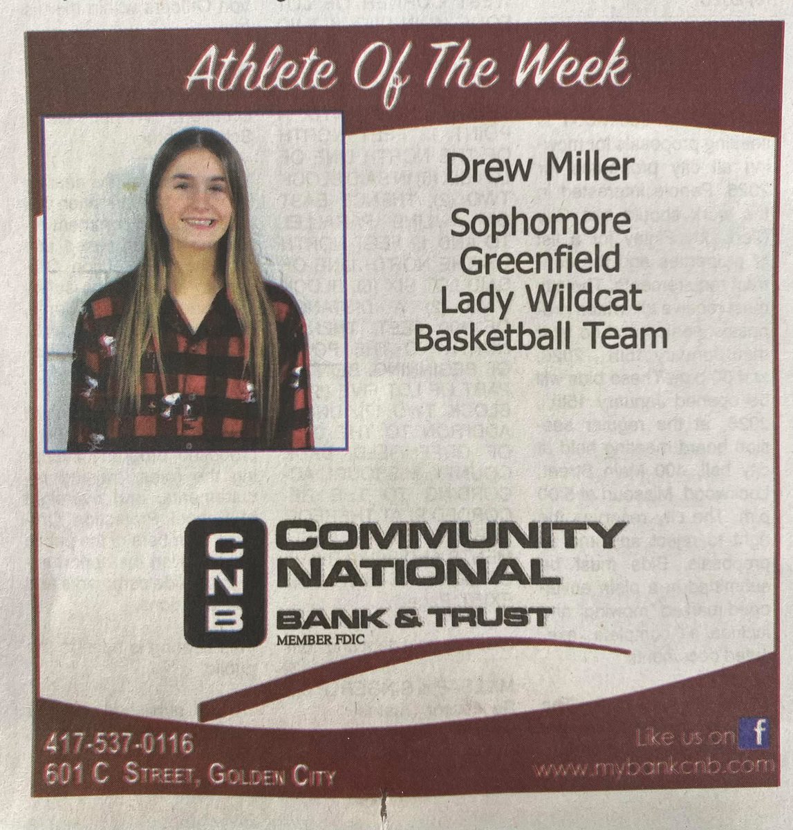 Congrats, #21 Drew Miller!

In our last 5 games, Drew has averaged 17.2ppg &amp; 6.2rpg. 

Congrats, Drew. Keep working!
<a href="/scoreboardguy/">SCOREBOARD GUY</a> <a href="/PGHMissouri/">Prep Girls Hoops Missouri</a> <a href="/OzarksOzone/">Ozarks Sports Zone</a> <a href="/SWMOsports/">SWMO Sports</a> <a href="/missouri_sports/">Missouri Sports Network</a>