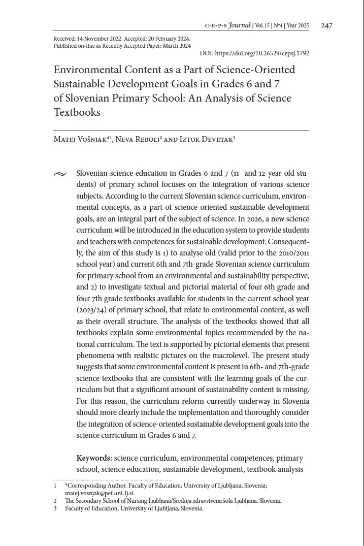 Center for Educational Policy Studies Journal tweet media