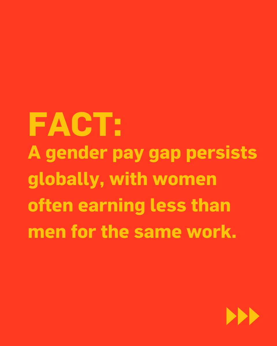 globalcompact's tweet image. Across all regions, women are paid less than men, with the global gender pay gap estimated at around 20 per cent.

Equal pay for work of equal value is a human right — and essential for sustainable growth.

➡️  Learn more: forwardfaster.unglobalcompact.org/gender-equality

#EqualPay #GenderEquality