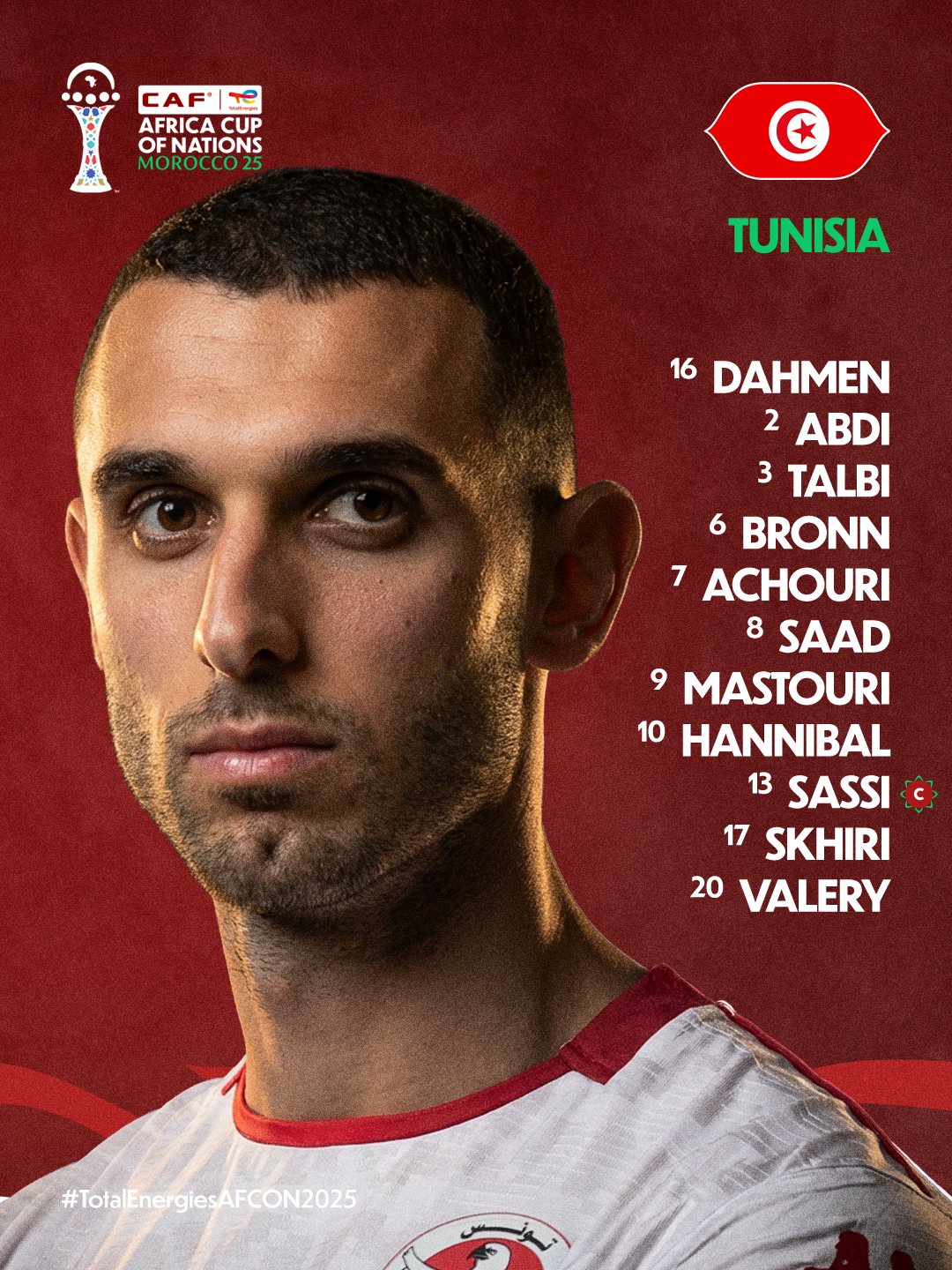 التشكيل الأساسي #تونس 