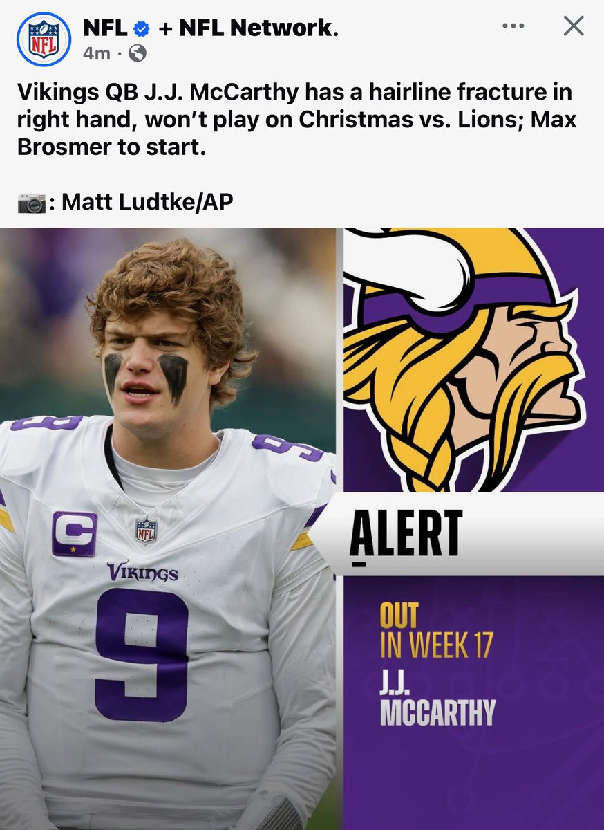 What a bust in so many ways! The ⁦<a href="/Vikings/">Minnesota Vikings</a>⁩ have many decisions this off season!