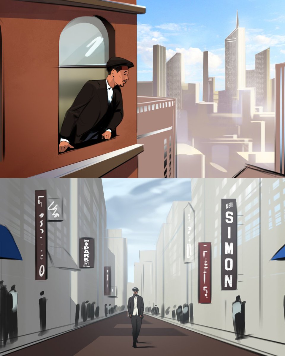 FamousFrames's tweet image. Famous Frames artist Lanny Markasky showcases the power of illustration in storytelling in these full-color boards for #Zillow, which follow a young musician as his career develops, leading him to find a place to finally call home.