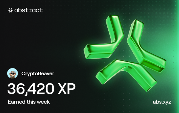 kryptobeaver's tweet image. My new ATH. Thank you @AbstractChain