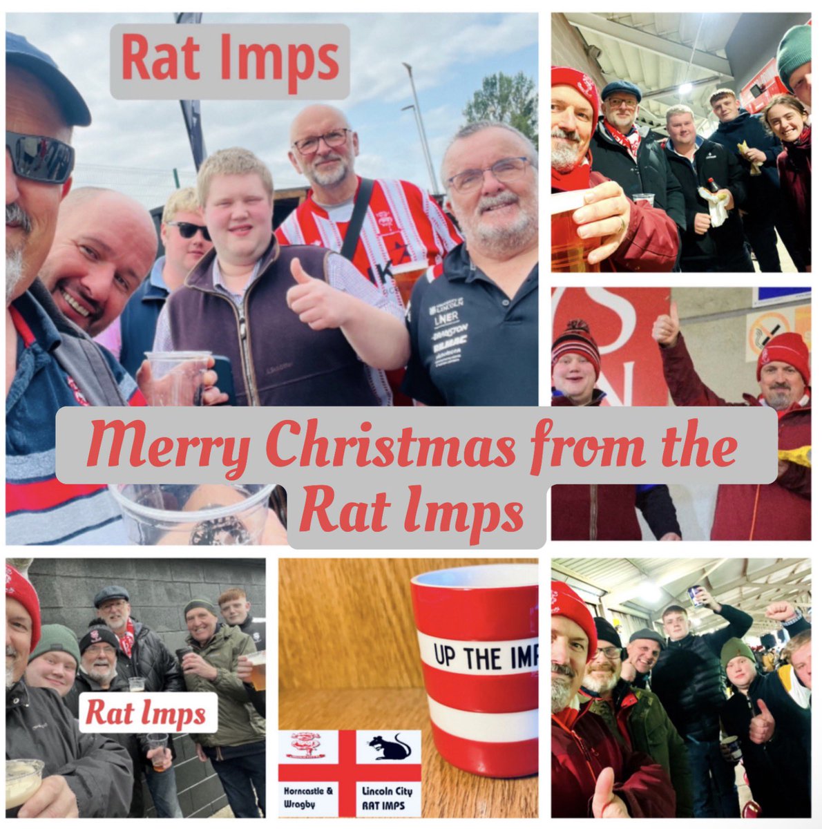 Merry Christmas 🎄 From the <a href="/LincolnCity_FC/">Lincoln City FC 🇺🇦</a> Rat 🐀 Imps ❤️🤍
Here’s to continuing the successful season so far #UTI
<a href="/Comins1Sam/">Sam Comins</a> <a href="/CominsBenjamin/">Benjamin comins</a> <a href="/ReverendGavWass/">The Reverend GavWass</a> <a href="/tamyraimps_21/">tamyrabeeston_imps21🇦🇹</a>