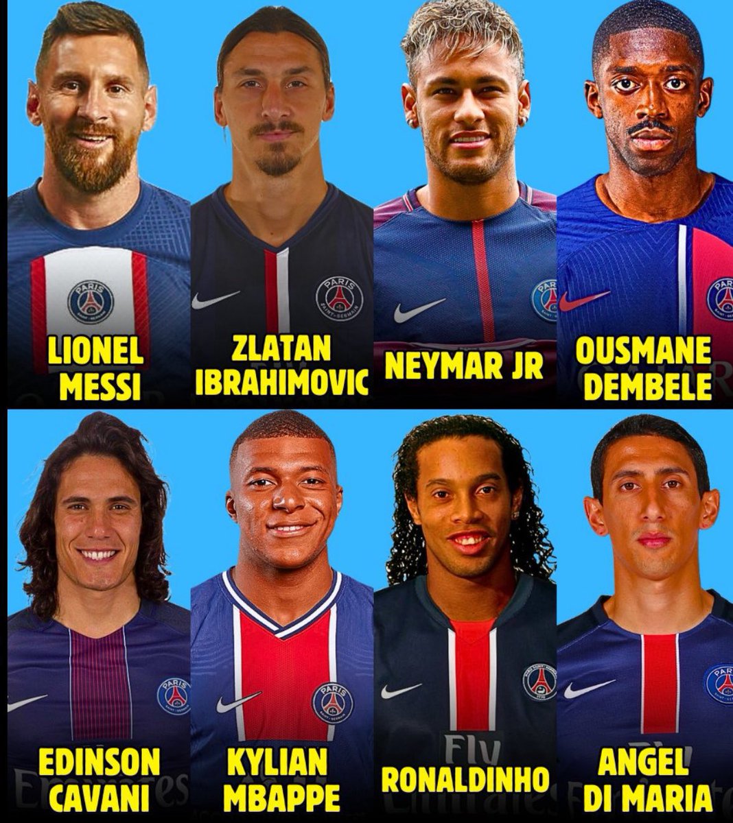 FootballTimelyn's tweet image. Who made PSG famous?