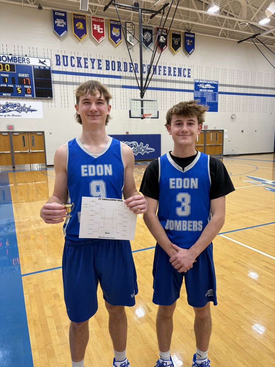 EdonHoops's tweet image. Congrats @kendolbrigle 2025 FT Champ!