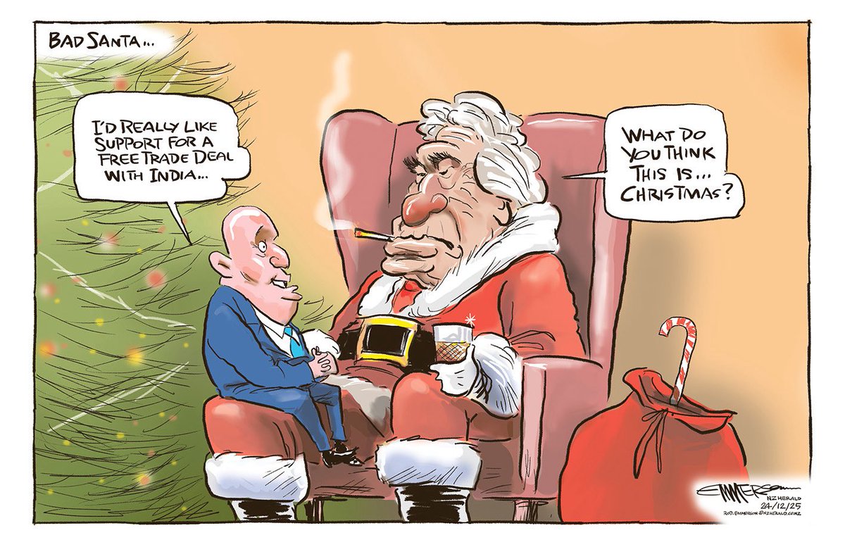Bad Santa - in today’s NZ Herald