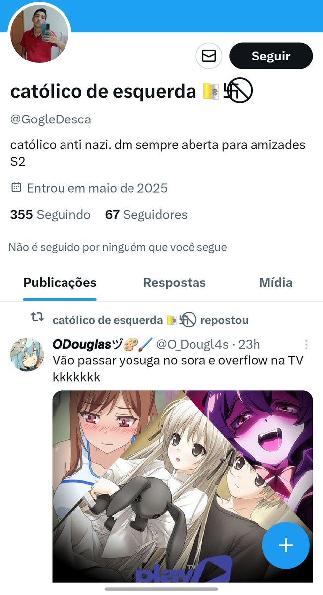 ProfetaDoObivio's tweet image. Deixou cair isso irmão