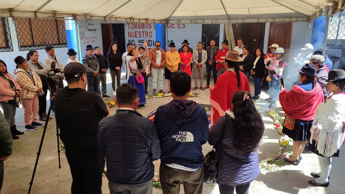 Mov.IndígenaCotopaxi tweet media