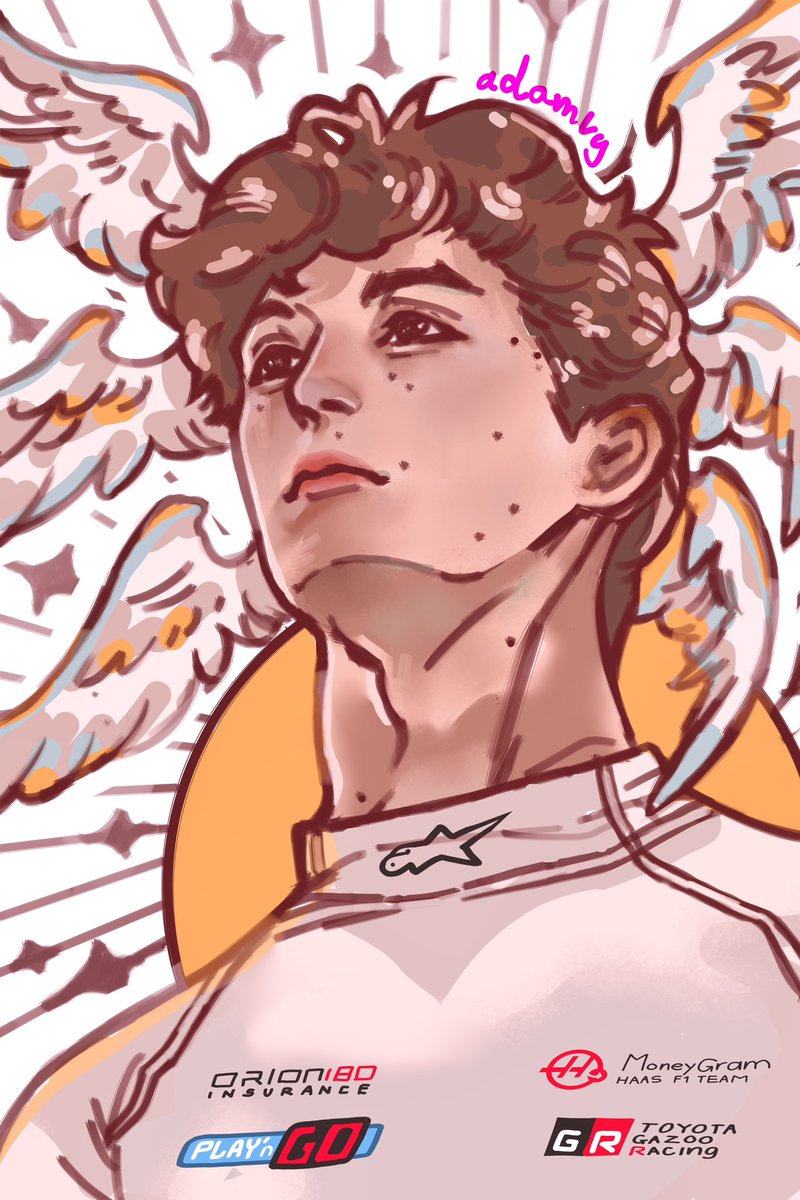 I'm so bored in the winter break soooo I draw Ollie Bearman again, this man deserve more fanart 🤟
#OllieBearman #Formula1