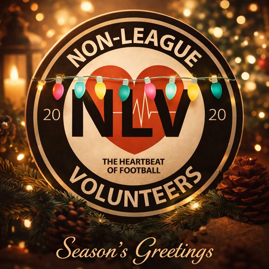 Merry Christmas and a Happy New Year to the incredible volunteers who keep non-league football going, often behind the scenes and without recognition.

Your dedication never goes unnoticed. 

Thank you for everything you do. ❤️