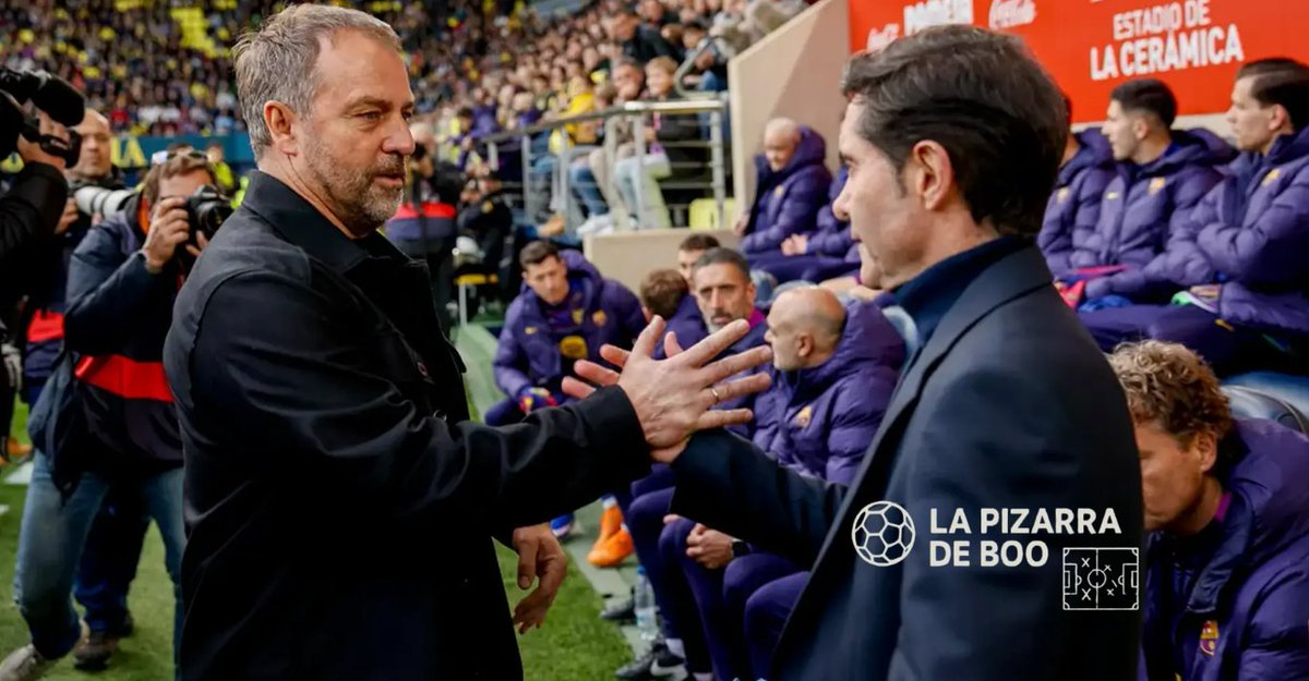 LaPizarradeBoo's tweet image. Villarreal-Barcelona. Plan valiente y eficaz para anular al Barcelona

Marcelino preparó un partido valiente y efectivo, con el que su Villarreal fue superior al Barcelona de Flick en la primera parte.

[Hilo]