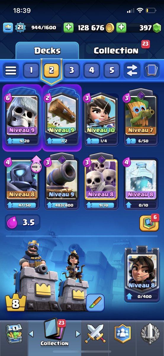 Bon les pros CR d’ici ça vaut quoi mon deck mdrrr?