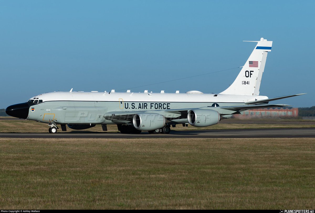 FlconEYES's tweet photo. 64-14841 | #AE01C9 | RC-135V Rivet Joint (739-445B)
https://t.co/kwY8vKSmDl
@SpeckleBelly64 @MeNMyRC1
Just departed, after repositioning.
#AvGeek #ADSB #planespotting #23Dec https://t.co/Y3rQfp6sMr